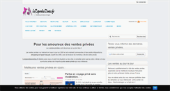 Desktop Screenshot of lereperedesventes.fr